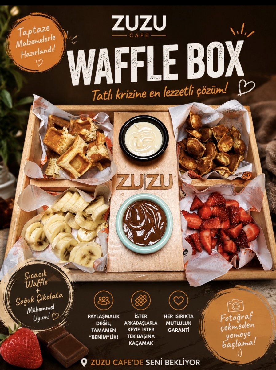 WAFFLE BOX (2 Kişilik)