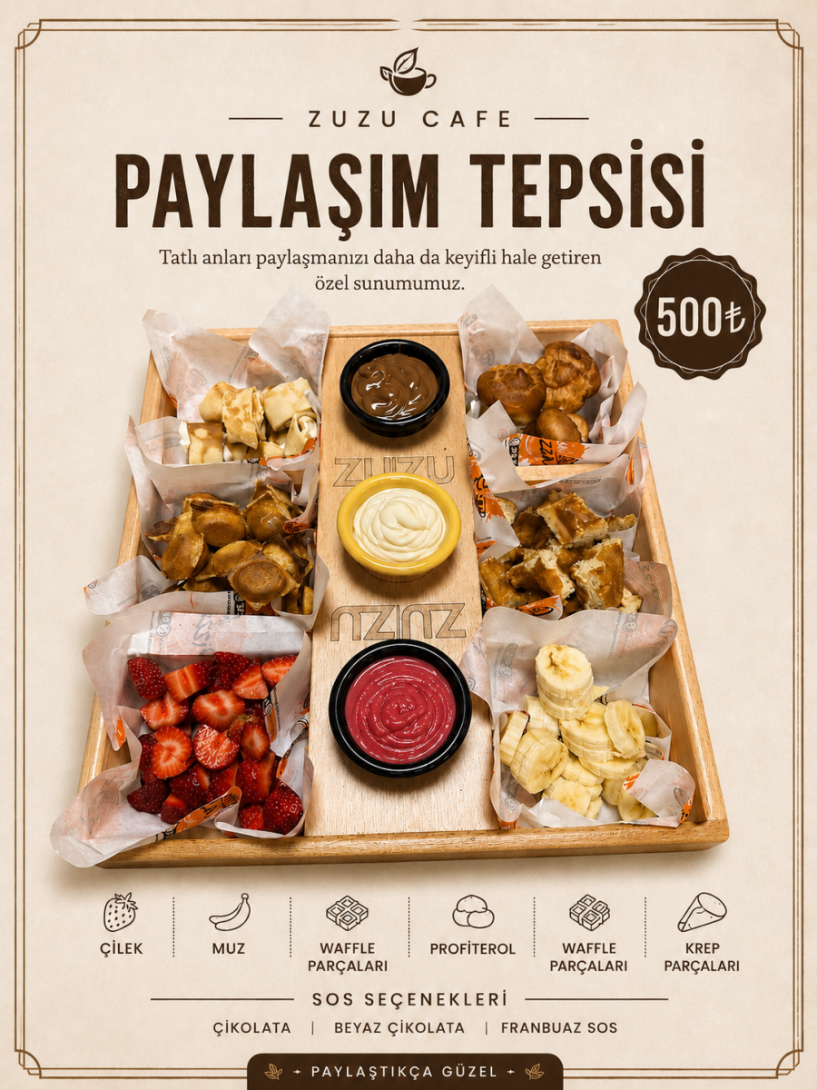 WAFFLE PAYLAŞIM SEPETİ