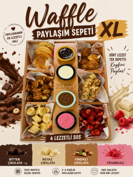 WAFFLE PAYLAŞIM SEPETİ XL