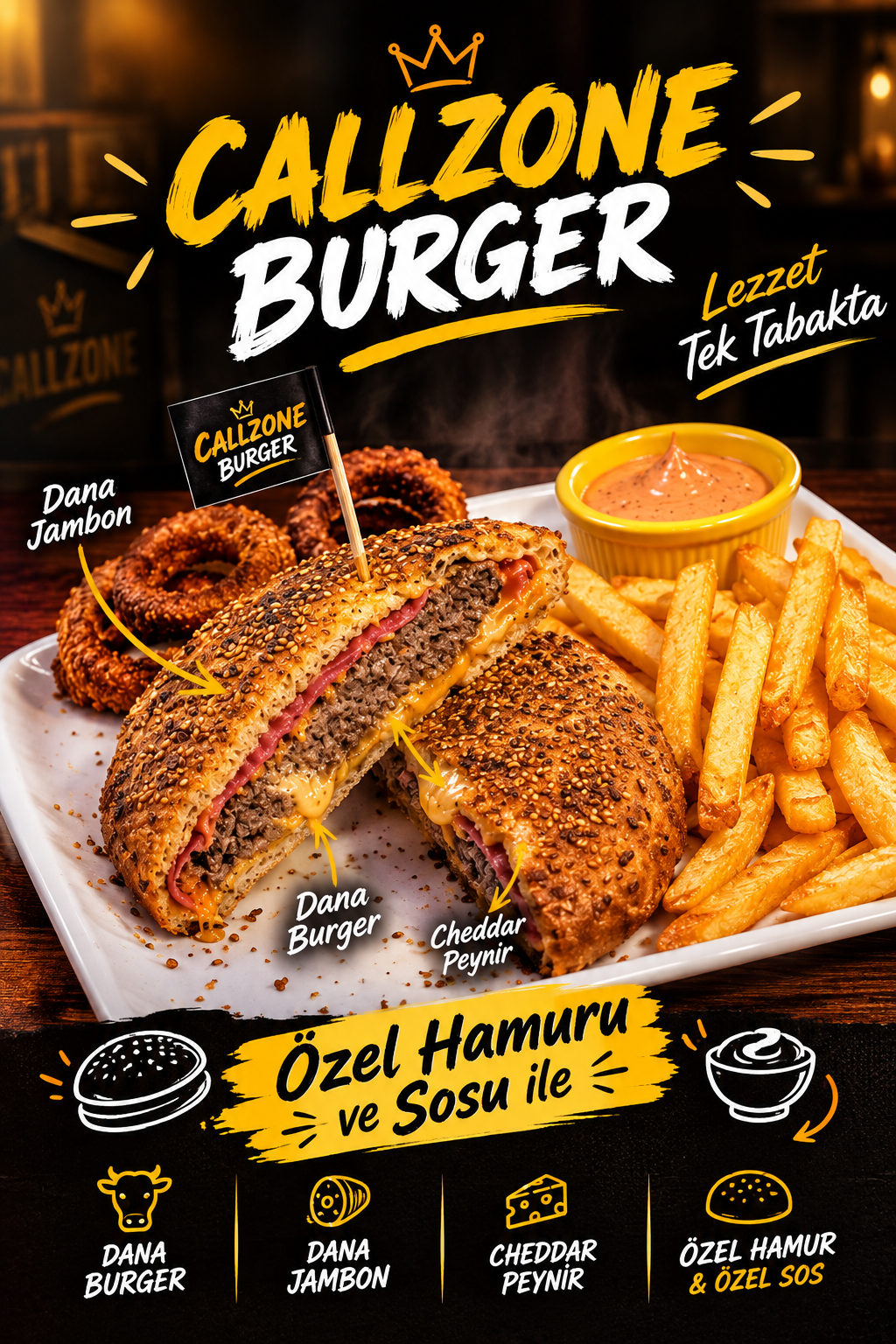 CALLZONE BURGER