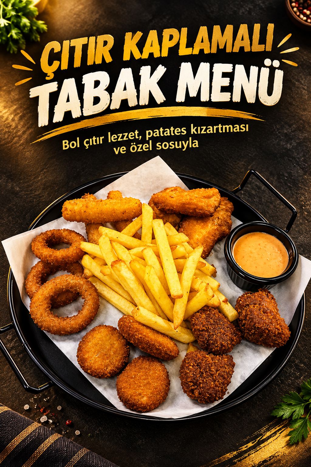 ÇITIR KAPLAMALI TABAK