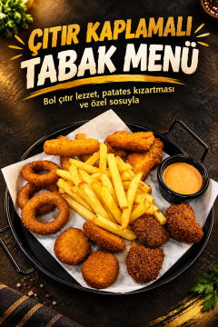 ÇITIR KAPLAMALI TABAK