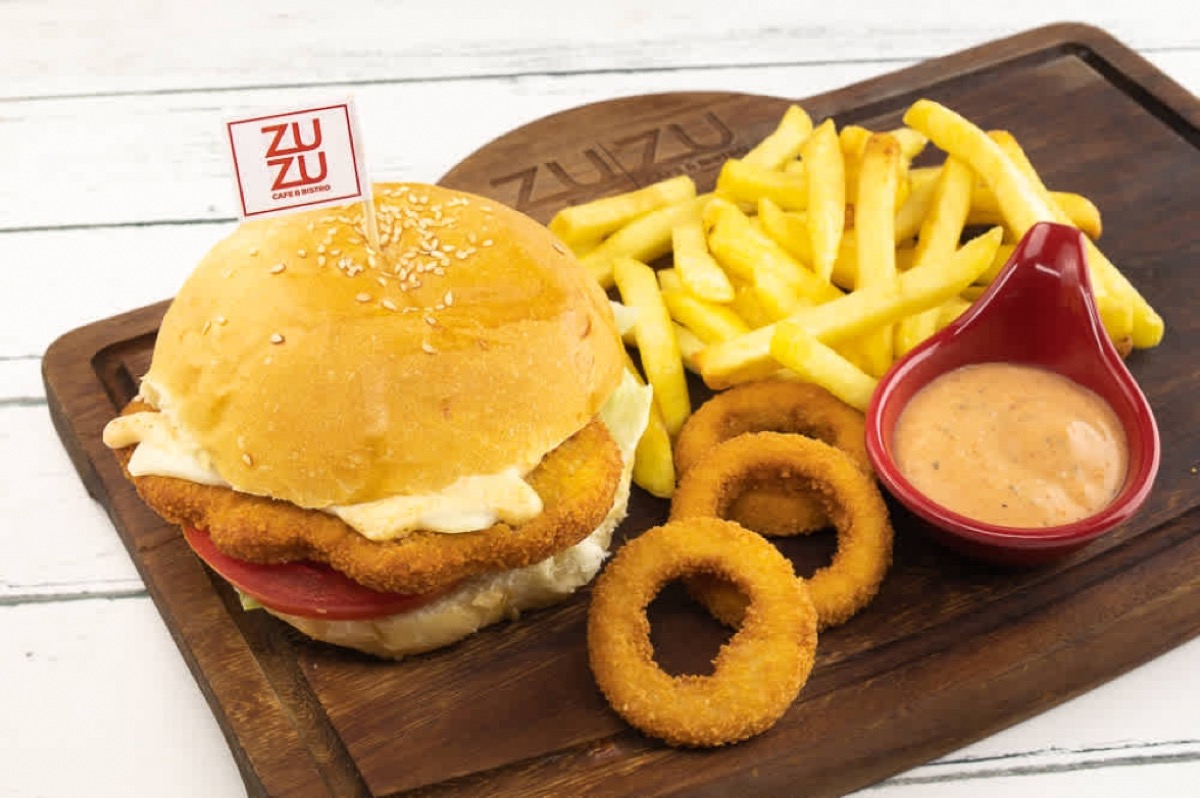 Chicken Burger Menü